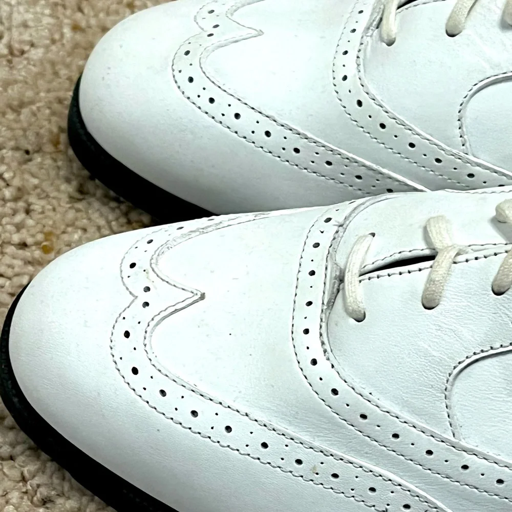 LNWOB NIKE CLEAT GOLF SHOES WHITE MEN 9M - Picture 4 of 10
